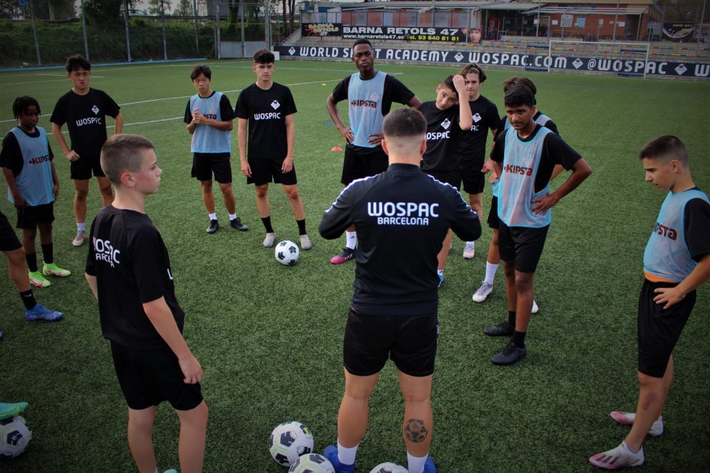 WOSPAC Barcelona PRO for Football technification sessions on Sundays
