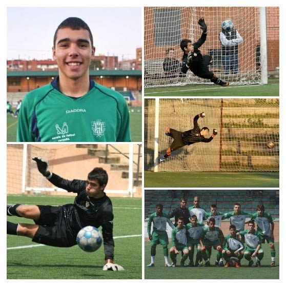 DAVID RAYA WOSPAC COLLAGE for David Raya, from Cornella to the Spanish Soccer Team